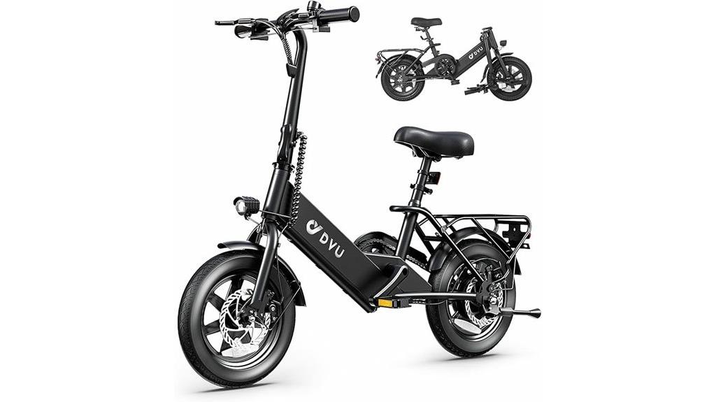 folding electric bike model
