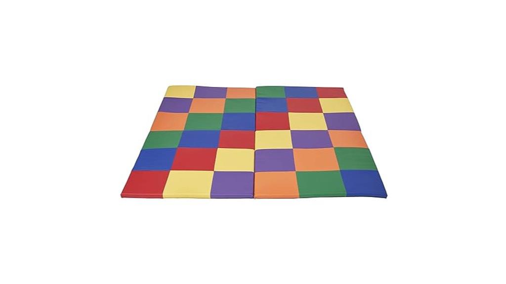 folding patchwork activity mat