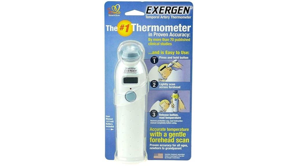 forehead temperature measurement device