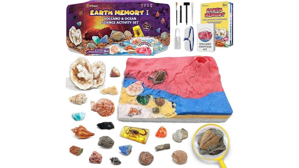 fossil exploration stem kit