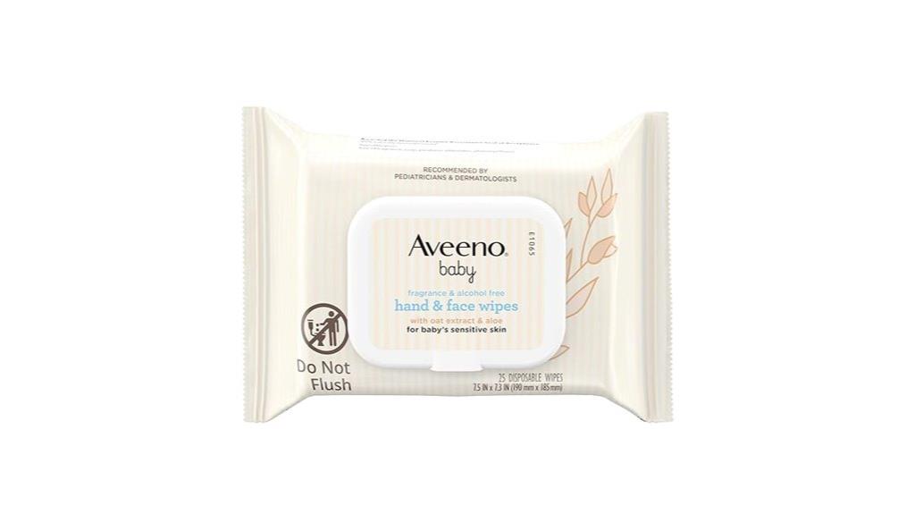 fragrance free baby wipes pack