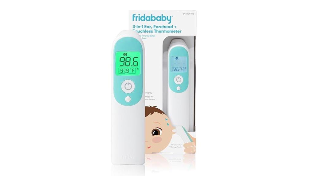 frida baby thermometer features infrared