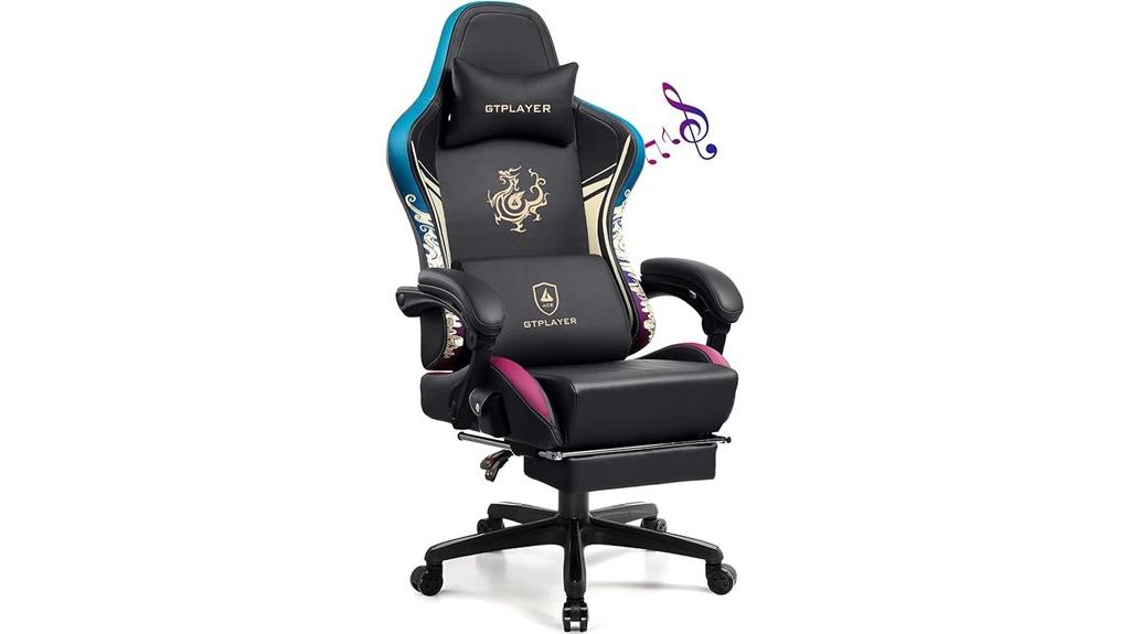 gaming chair with speakers
