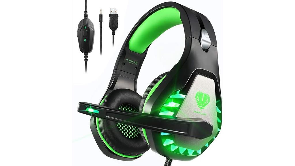 gaming headset with microphone