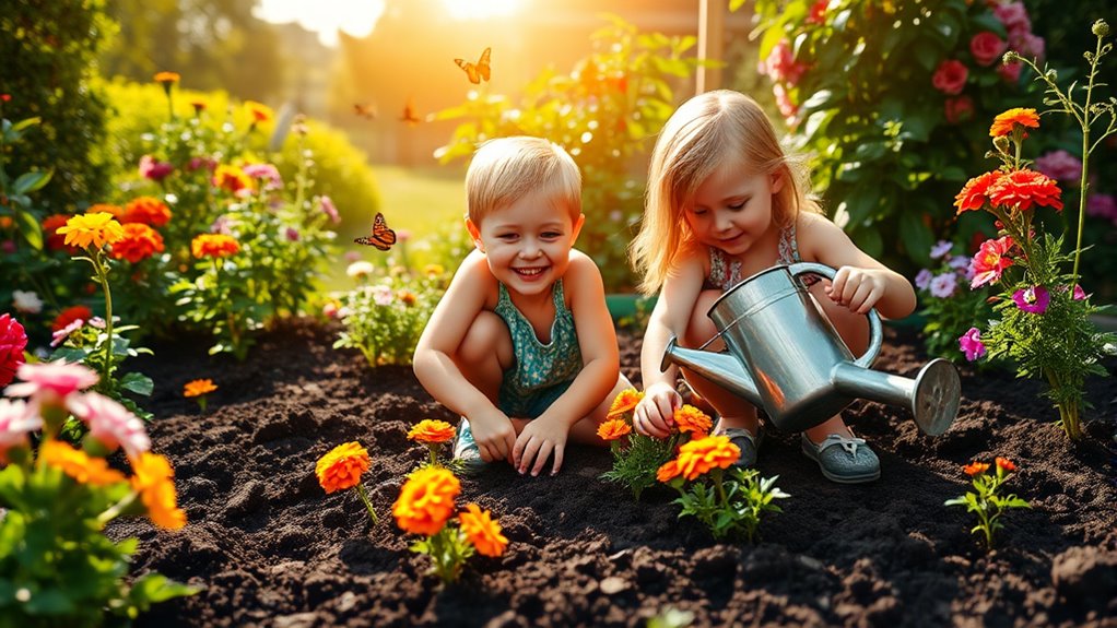 gardening fosters emotional development