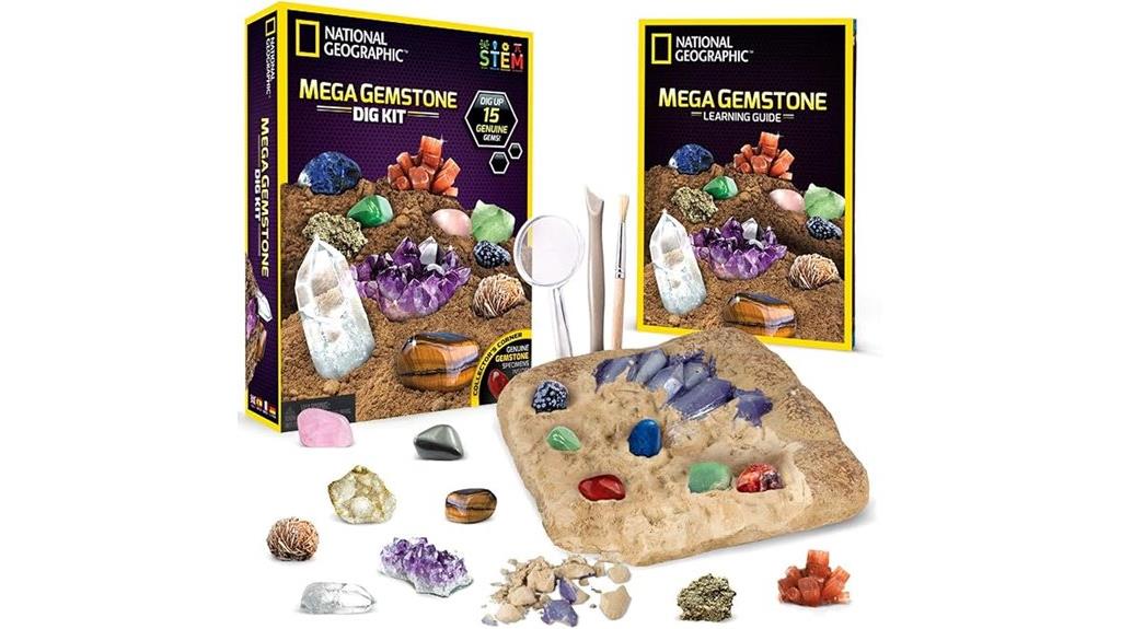 gemstone excavation kit children