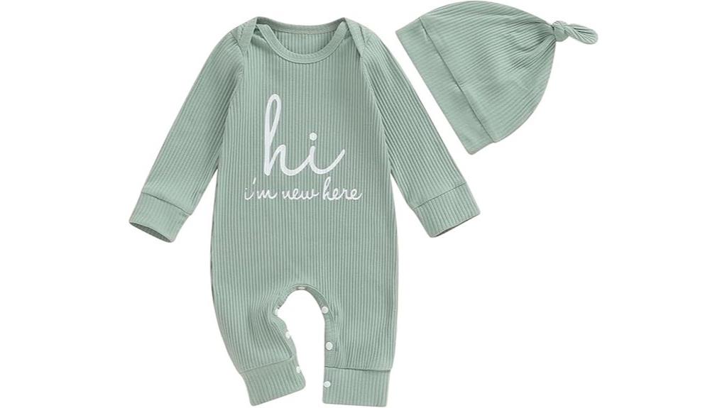 gender neutral baby romper