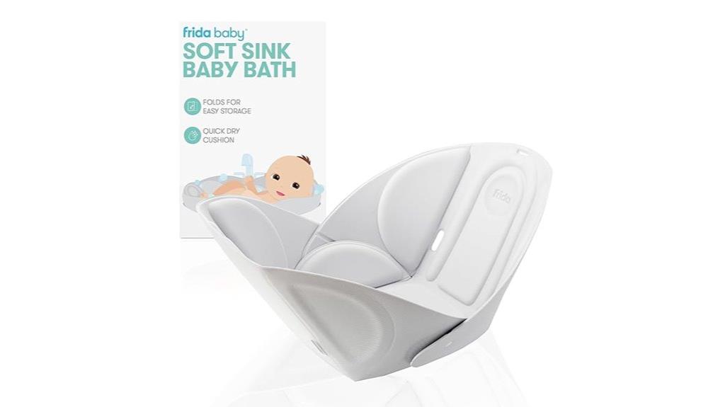 gentle baby bath support