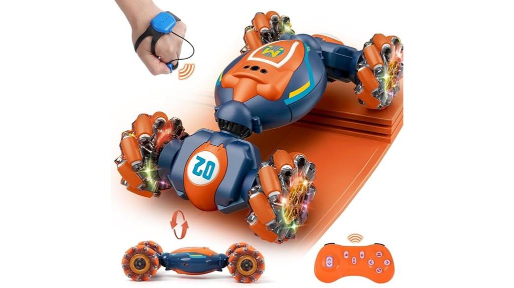 gesture controlled stunt car