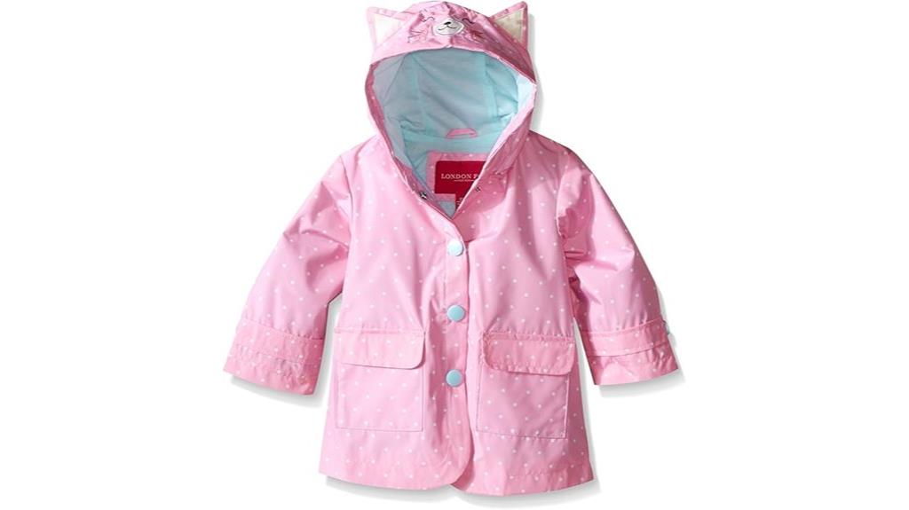 girls radiant rain jacket