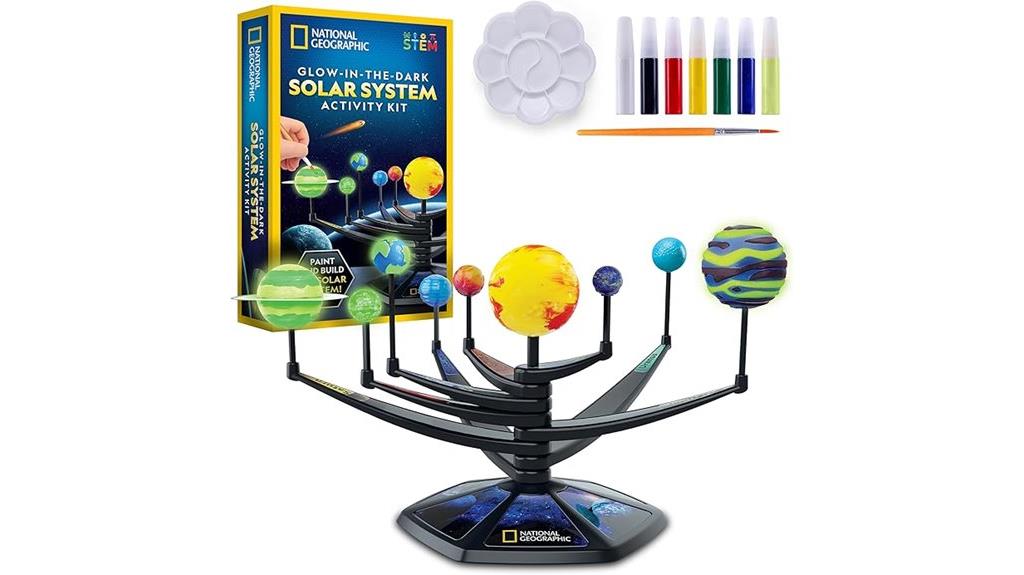glow in the dark solar system