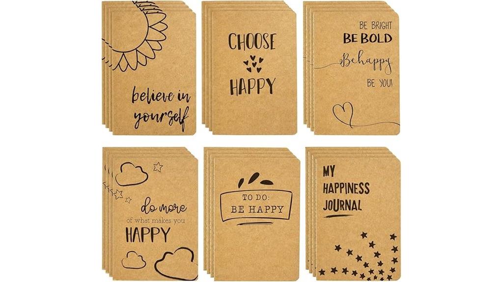 happy themed notebooks pack