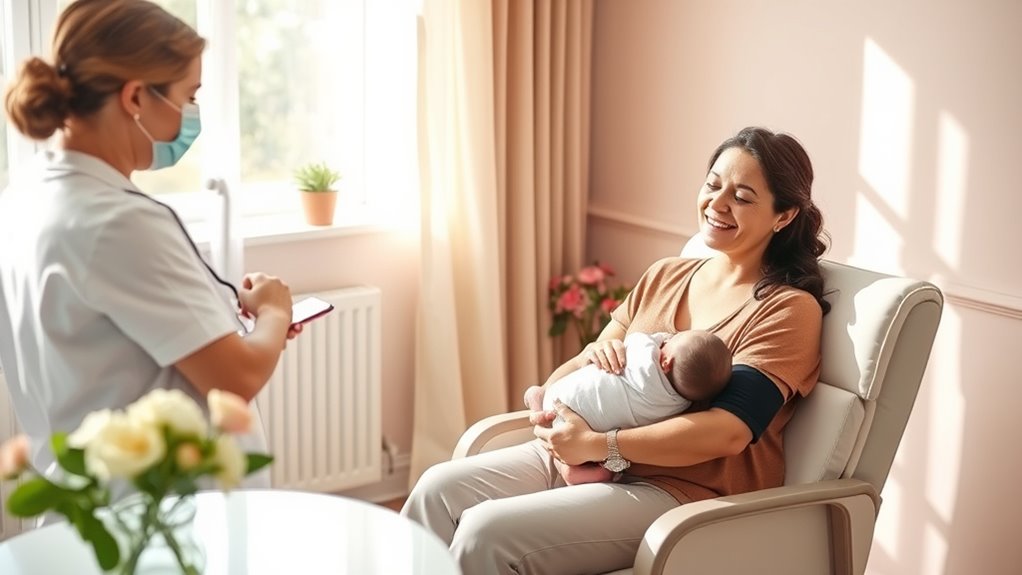 healthcare visits aid recovery