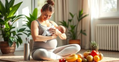 healthy and active motherhood