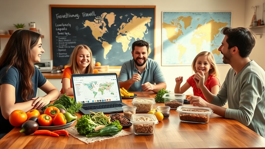 healthy travel meal prep