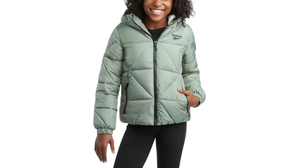 heavyweight quilted winter coat