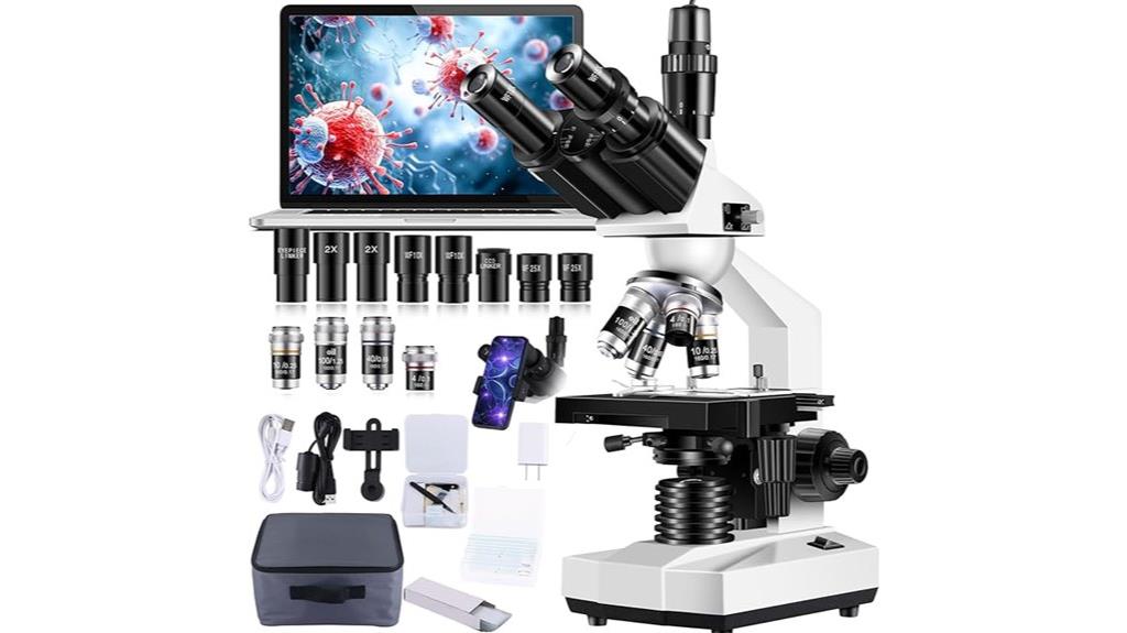 high magnification microscope camera