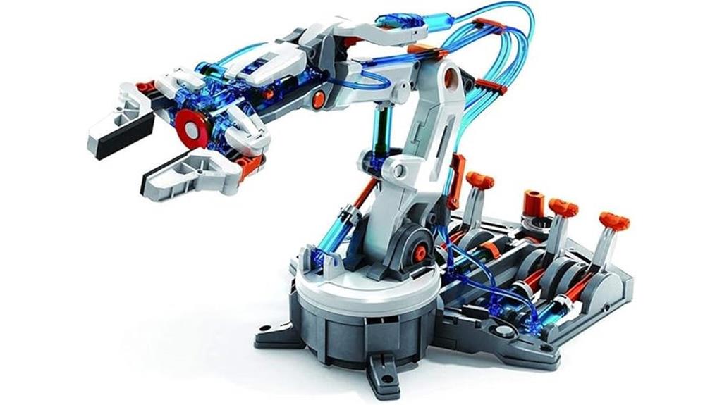 hydraulic stem building toy