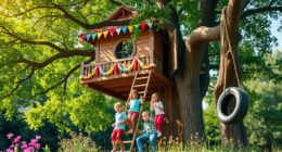 imaginative outdoor tree houses