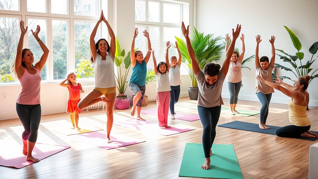 inclusive family yoga options