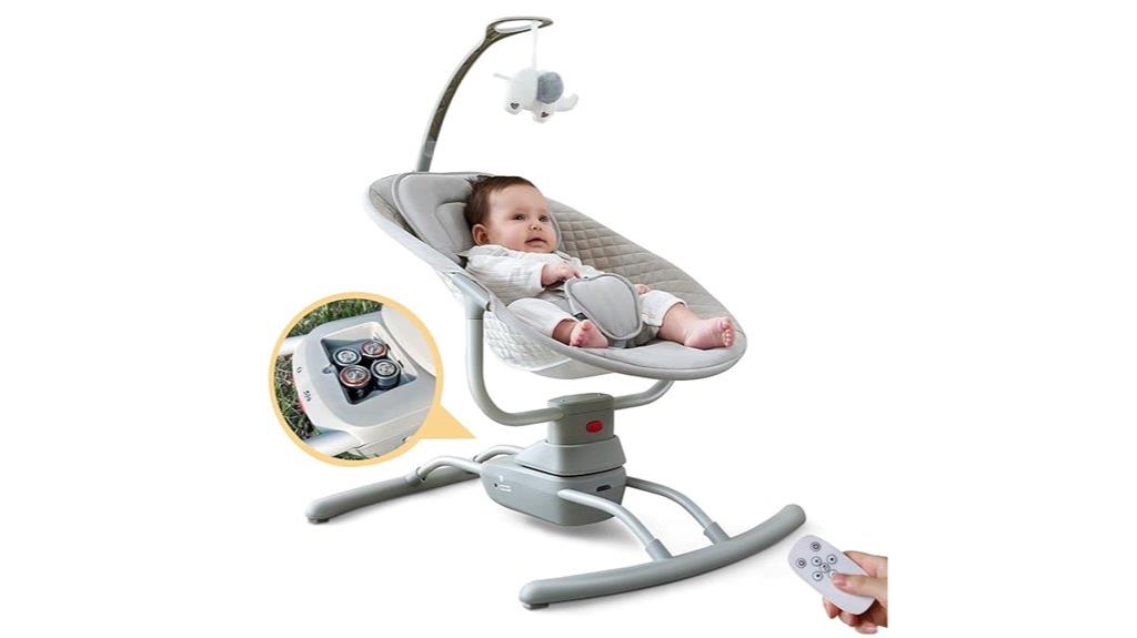 infant swing with remote