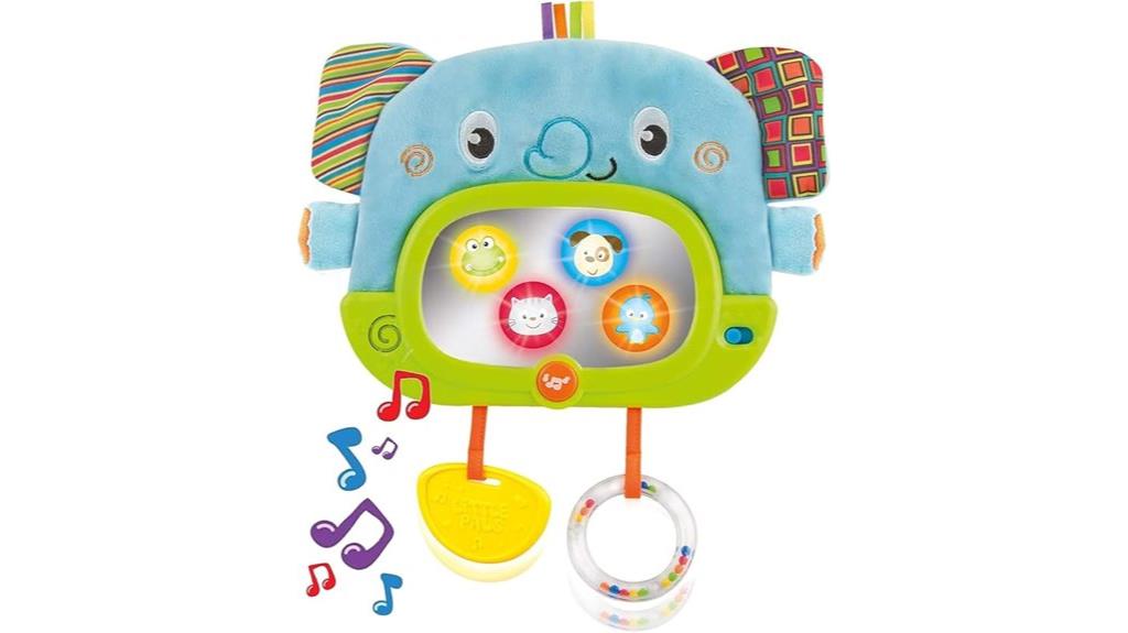 infant tummy time mirror