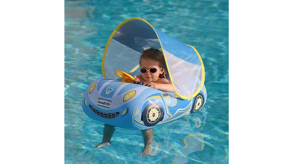 inflatable car pool float