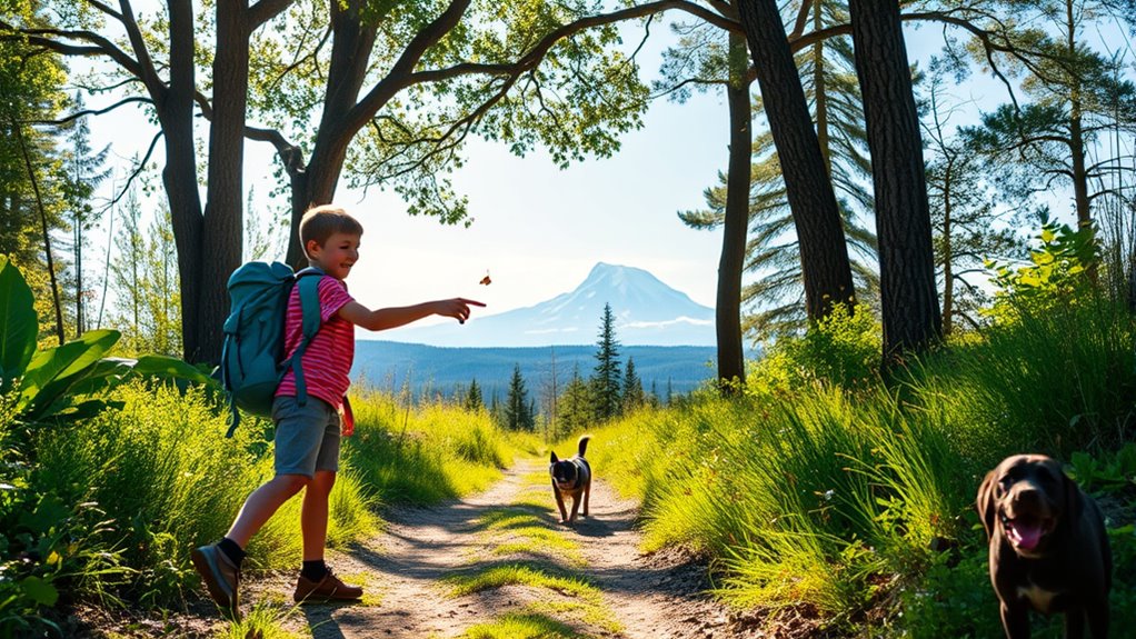 interactive hiking activities for kids