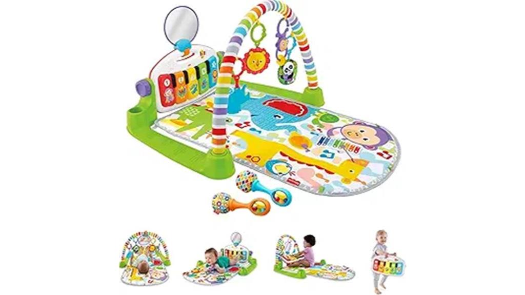 interactive infant play gym