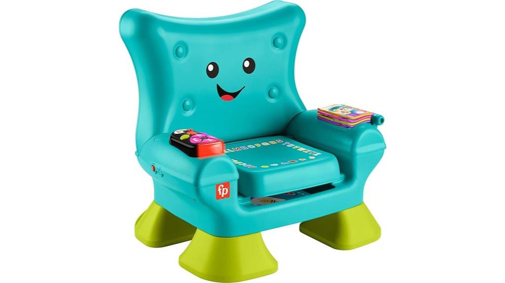 interactive learning toddler chair