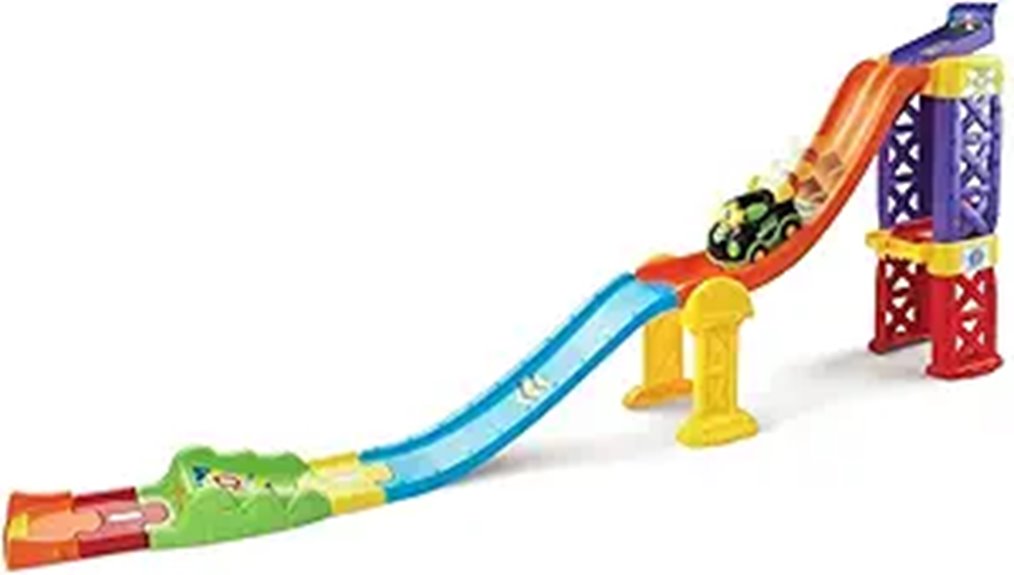 interactive raceway playset vehicle
