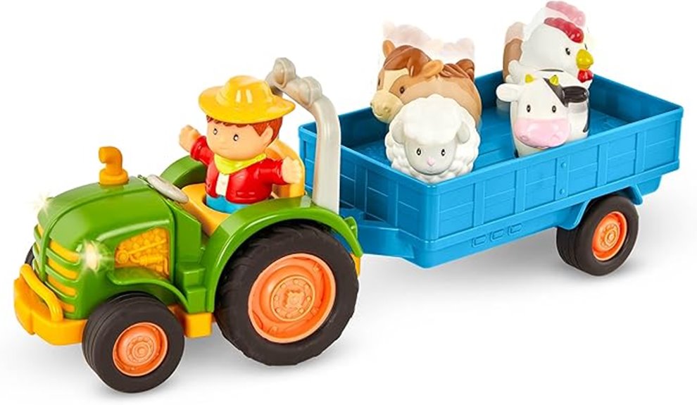interactive toddler farm set