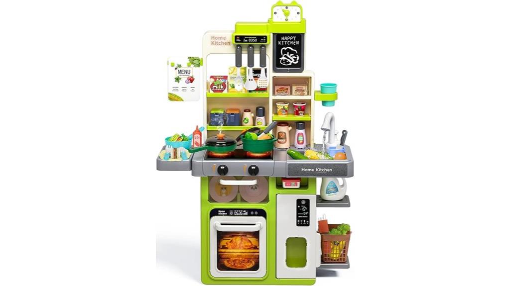 interactive toy kitchen set
