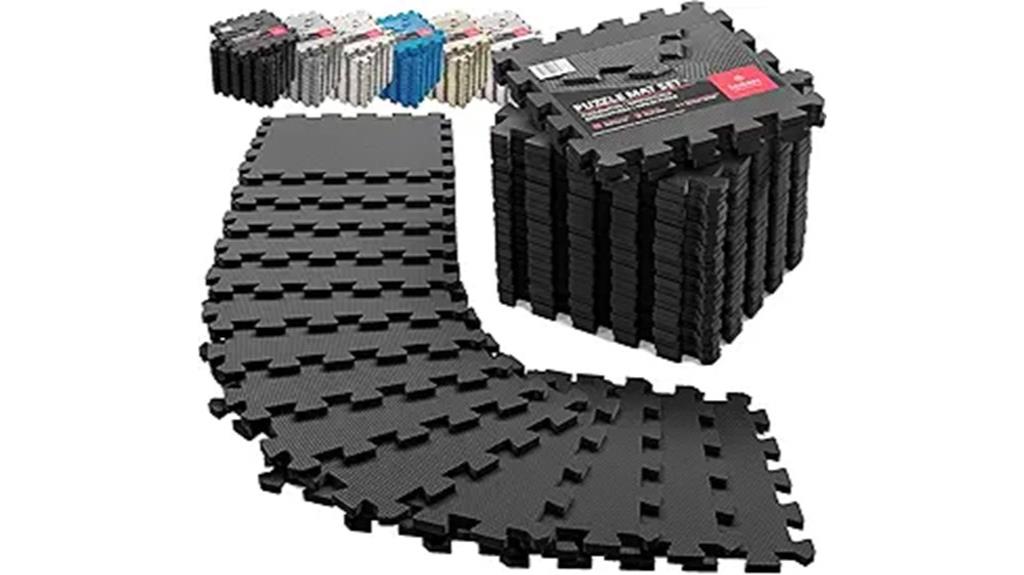 interlocking soft foam mats