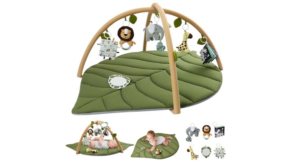 joyful infant playtime mat