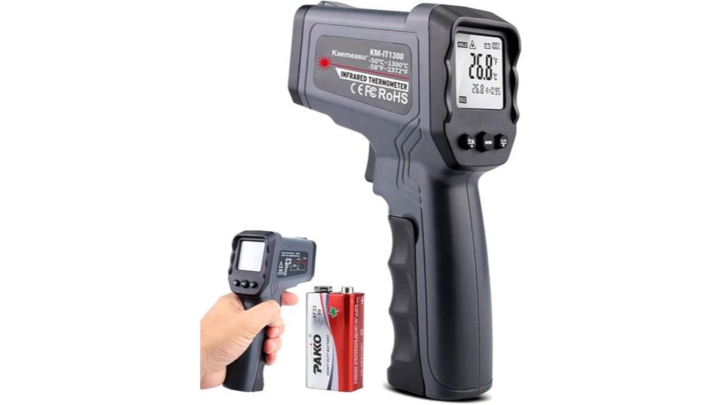kaemeasu infrared thermometer km it1300
