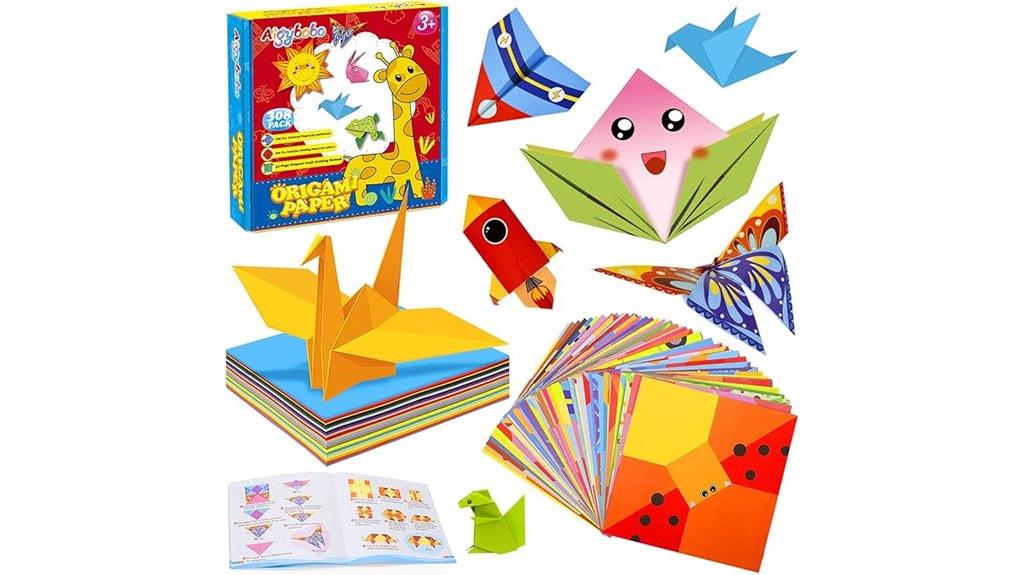 kids 308 piece origami set