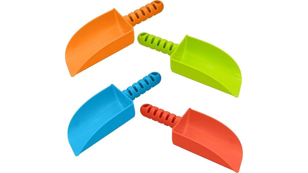 kids beach shovels set
