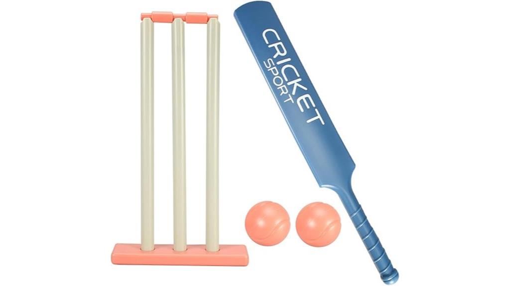 kids cricket bat set
