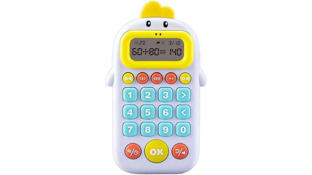 kids educational calculator toy