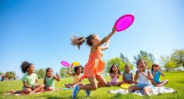 kids frisbees for playtime