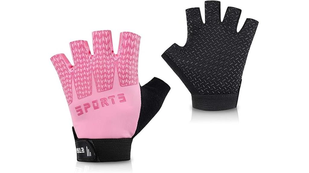 kids half finger gloves