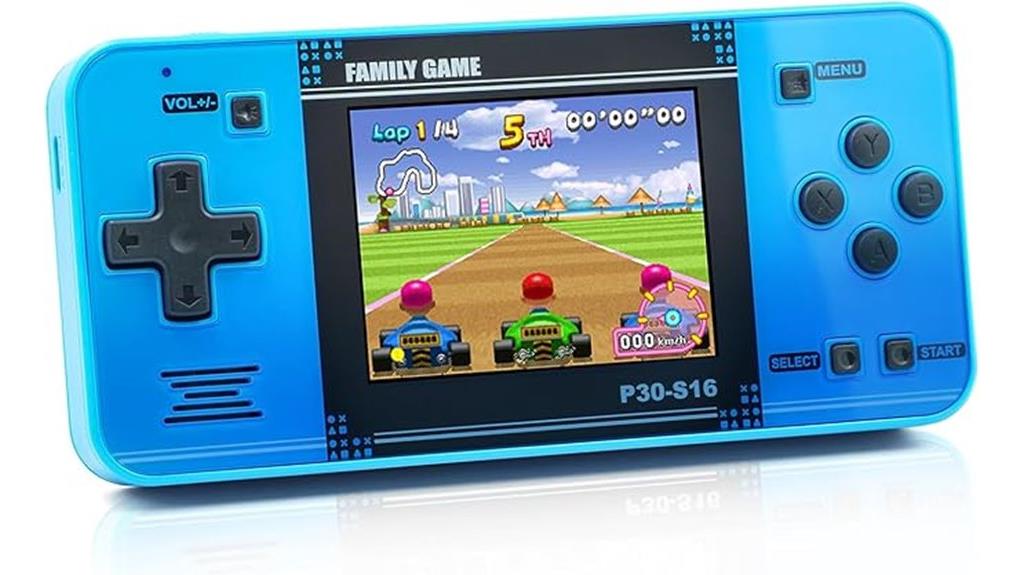 kids handheld retro gaming