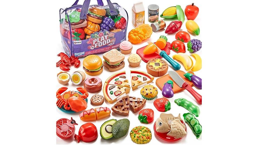 kids kitchen pretend food