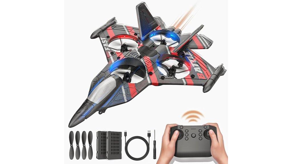 kids led rc drone