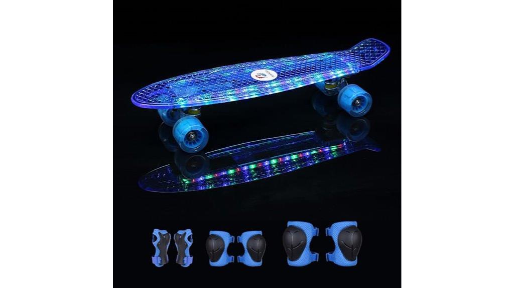 kids light up skateboard