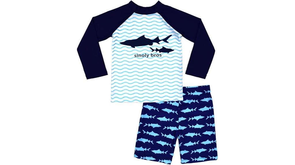 kids long sleeve swimwear
