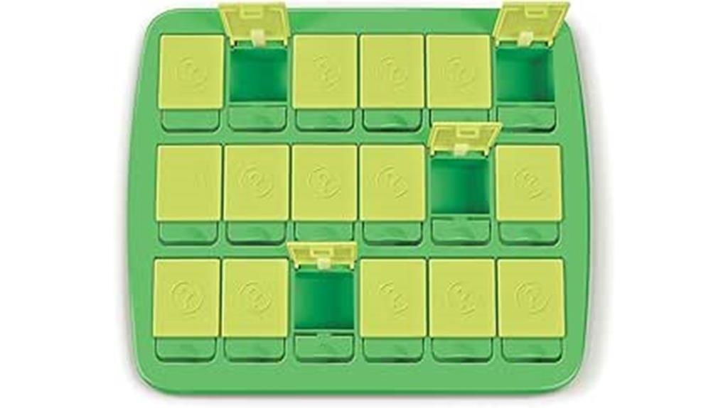 kids memory snack tray