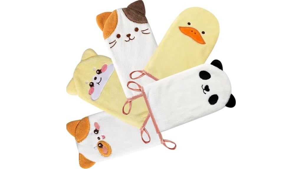 kids microfiber wash mitts