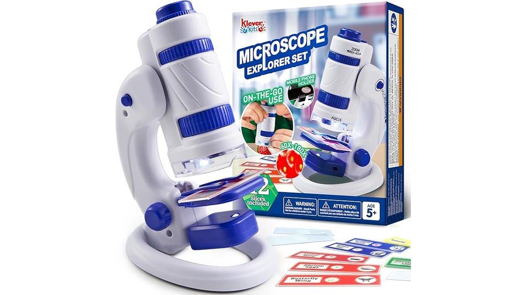 kids microscope exploration set